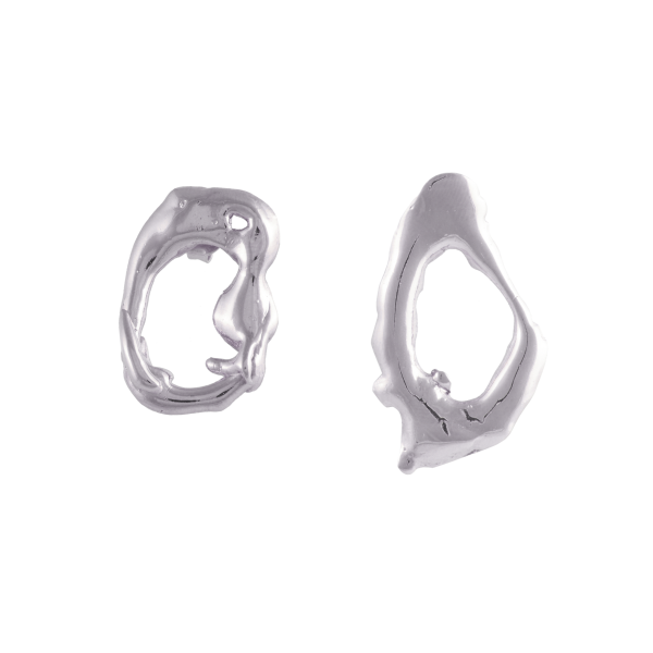 Brincos Questo Mare Prata