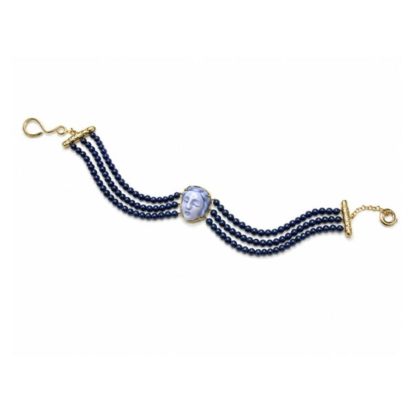 Choker Rosto Urânia Sodalita