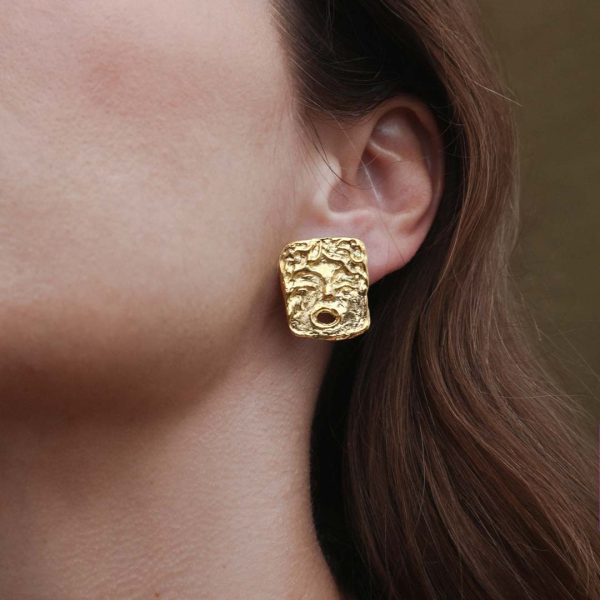 Brincos Medeia Ouro